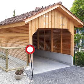 Neubau: Garage - Studerus Holzbau GmbH in Waldkirch